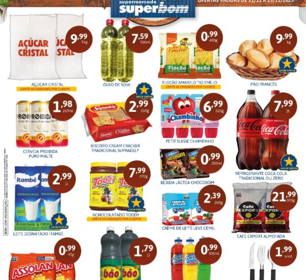 Ofertas supermercado superbom