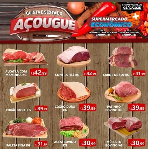 Ofertas supermercado mais econômico