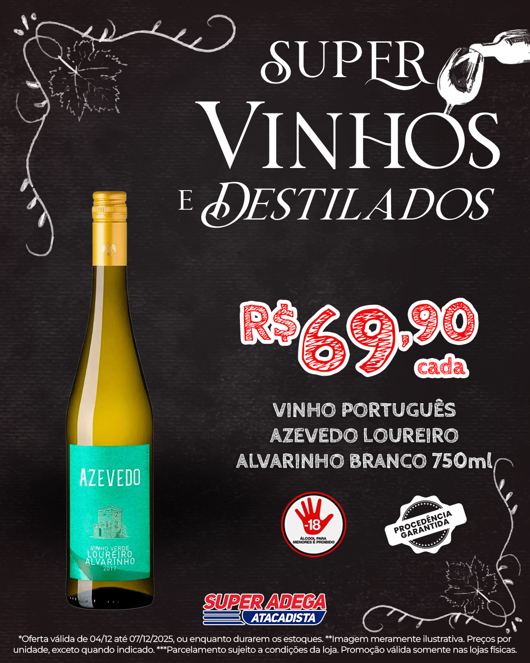 Ofertas atacadista super adega