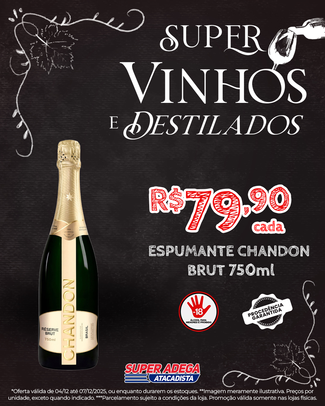 Ofertas atacadista super adega