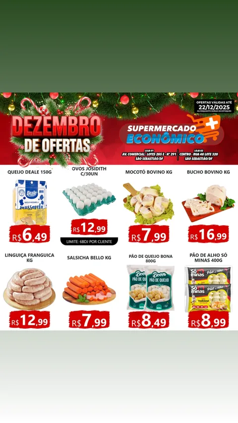 Ofertas supermercado mais econômico