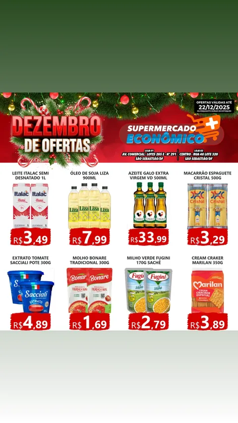 Ofertas supermercado mais econômico