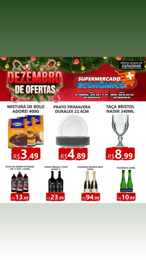 Ofertas supermercado mais econômico