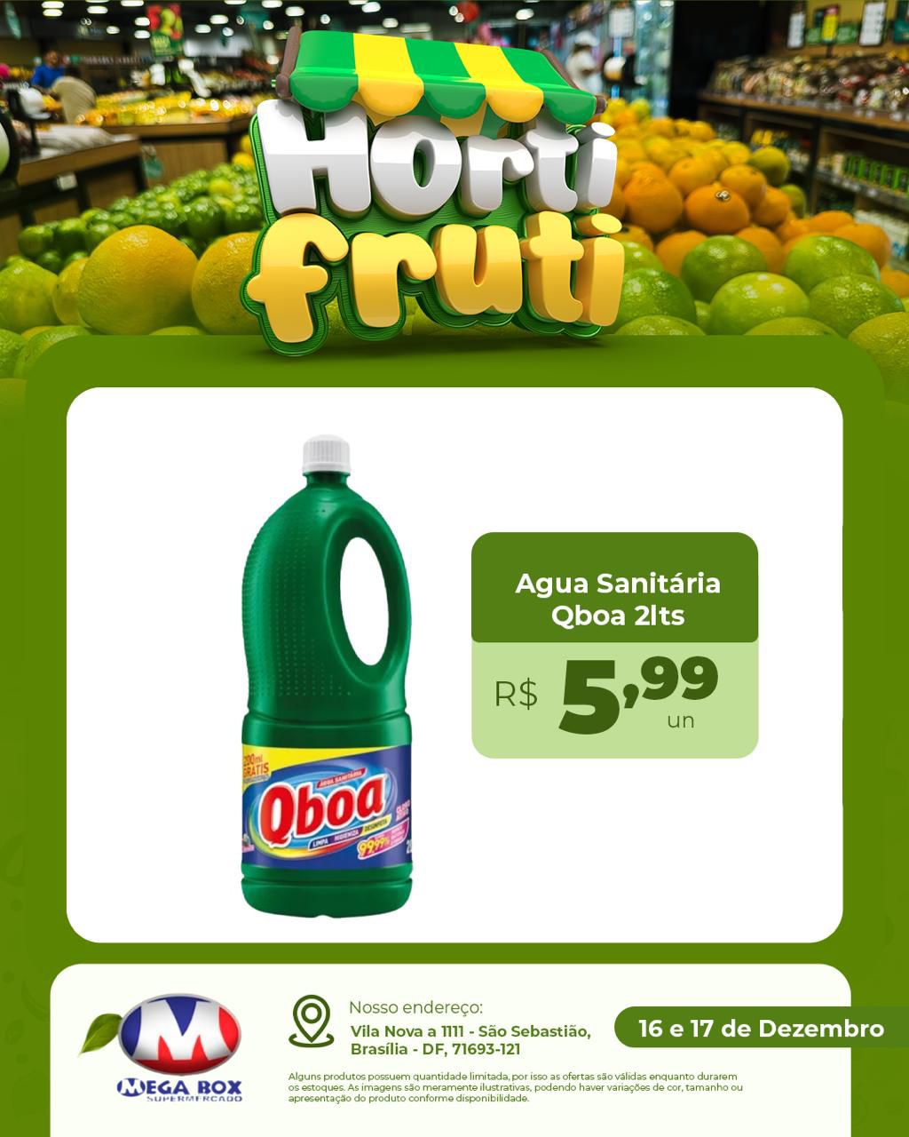 Ofertas supermercado mega box são sebastião df