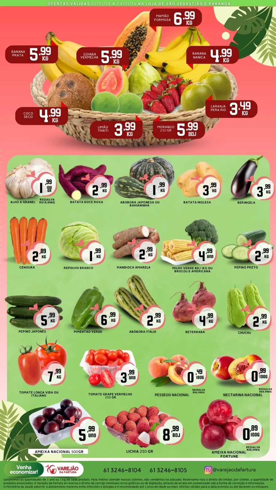 ofertas varejão da fartura