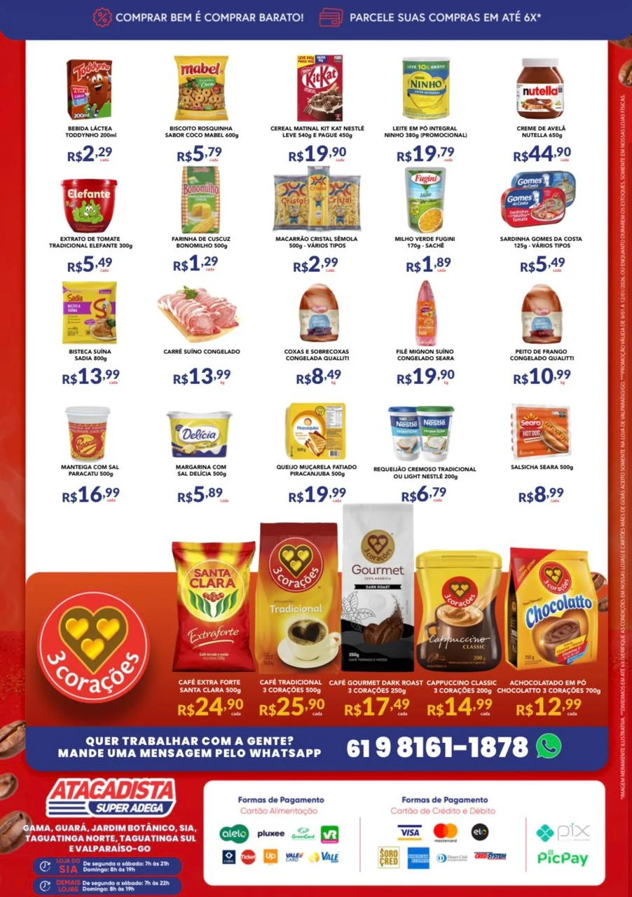 Ofertas atacadista super adega