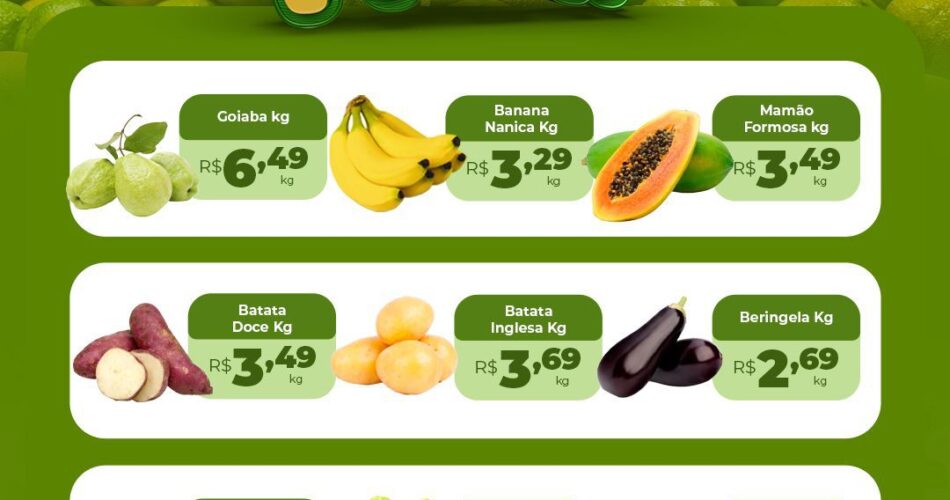 Ofertas supermercado mega box são sebastião df