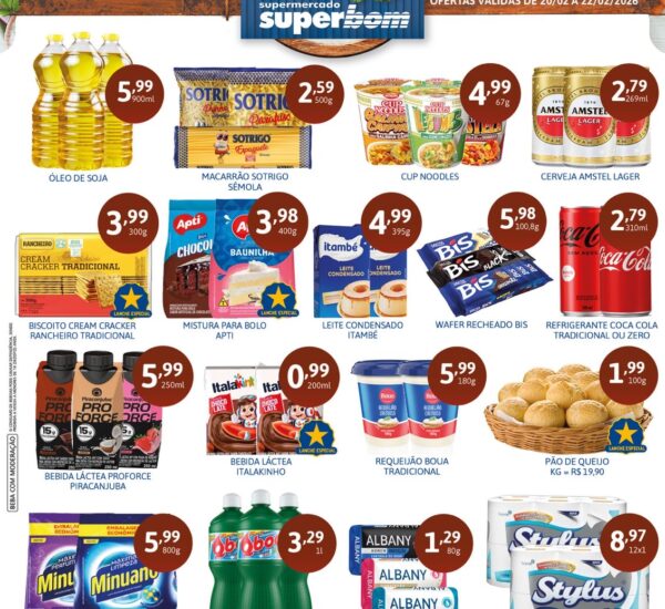 Ofertas supermercado superbom