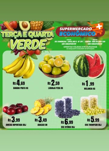 Ofertas supermercado mais econômico