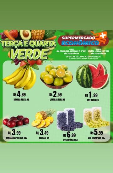 Ofertas supermercado mais econômico
