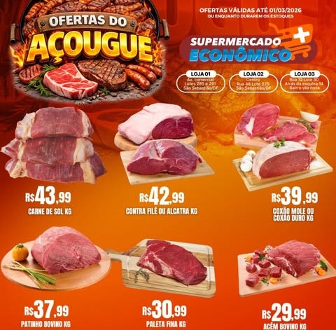 Ofertas supermercado mais econômico
