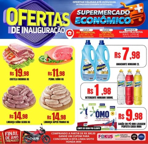 Ofertas supermercado mais econômico