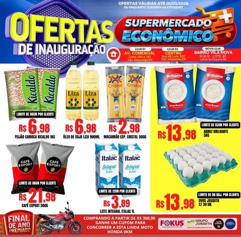 Ofertas supermercado mais econômico