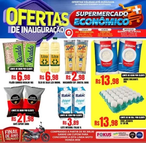 Ofertas supermercado mais econômico