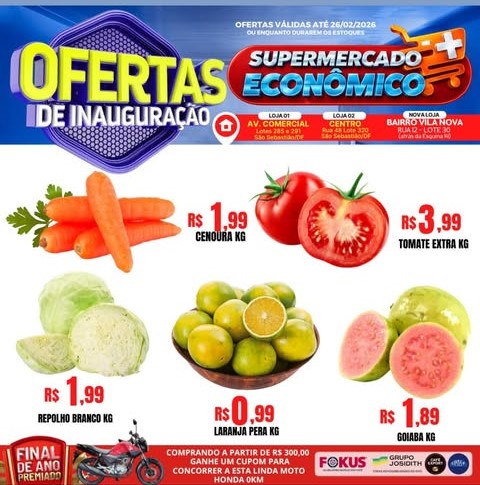 Ofertas supermercado mais econômico
