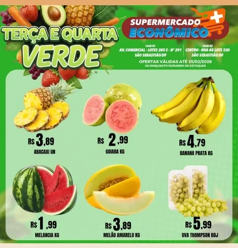 Ofertas supermercado mais econômico