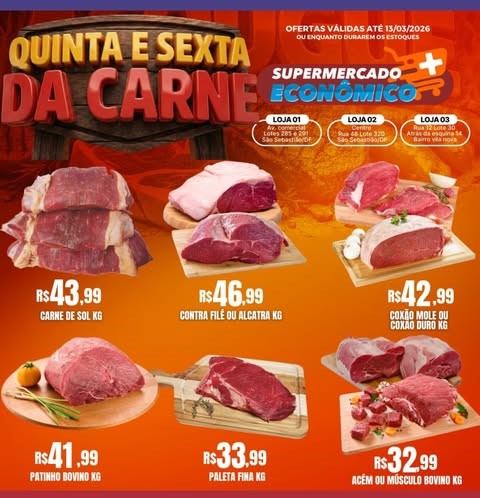 Ofertas supermercado mais econômico