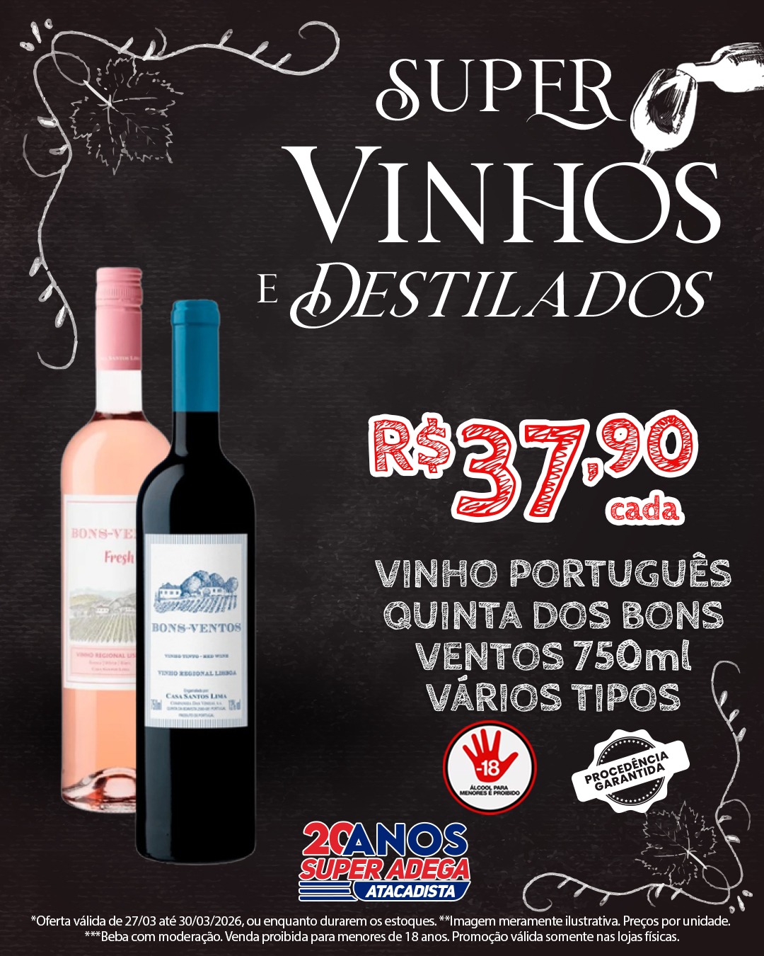 Ofertas atacadista super adega