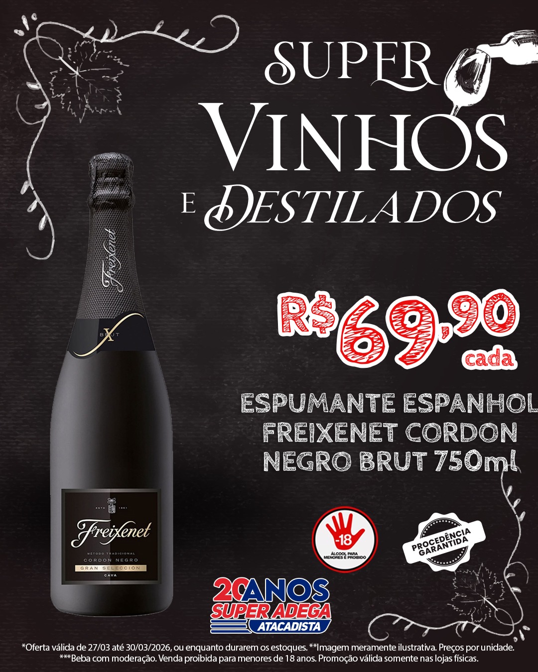 Ofertas atacadista super adega