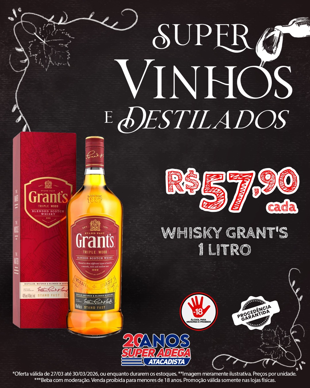 Ofertas atacadista super adega