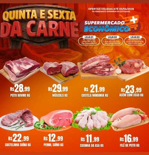 Ofertas supermercado mais econômico