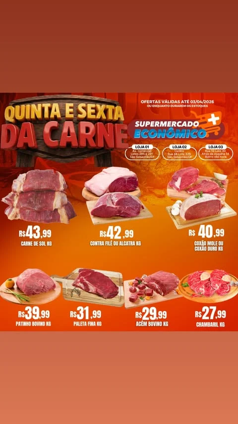 Ofertas supermercado mais econômico