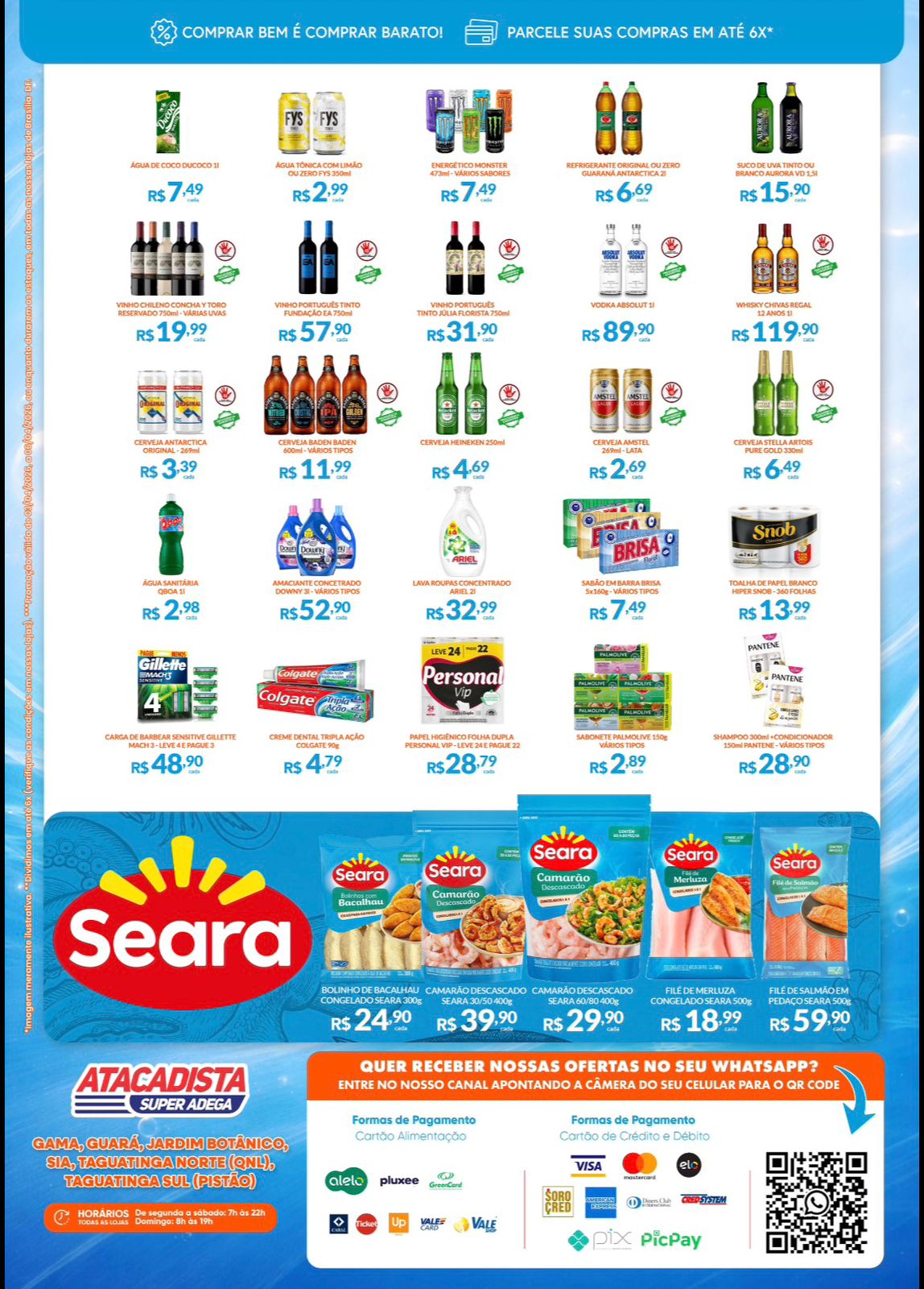 Ofertas atacadista super adega
