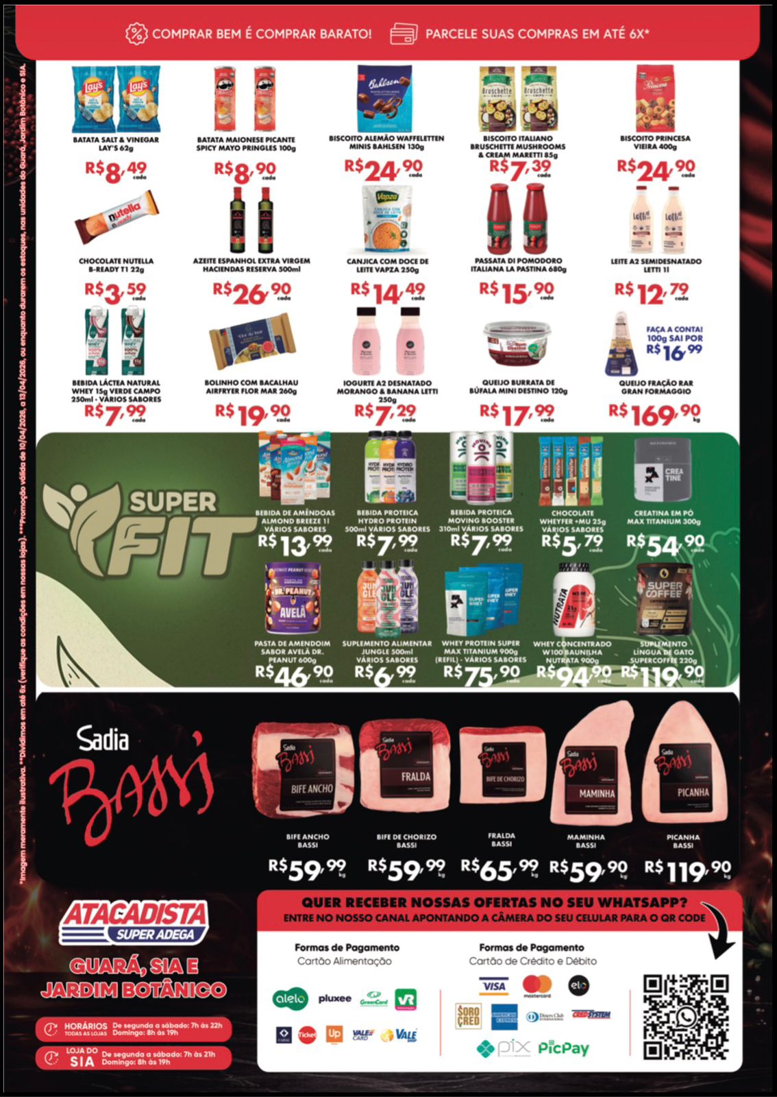 Ofertas atacadista super adega