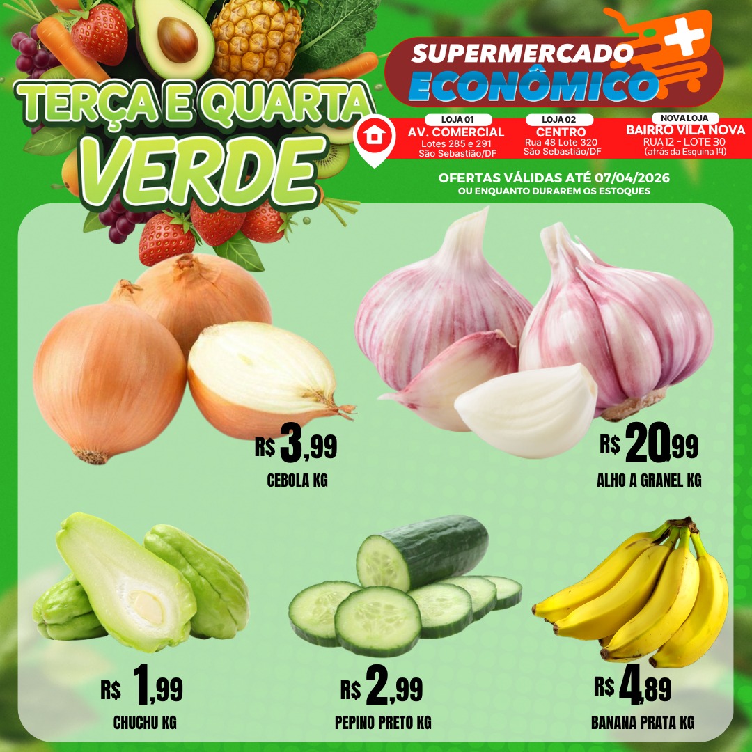Ofertas supermercado mais econômico