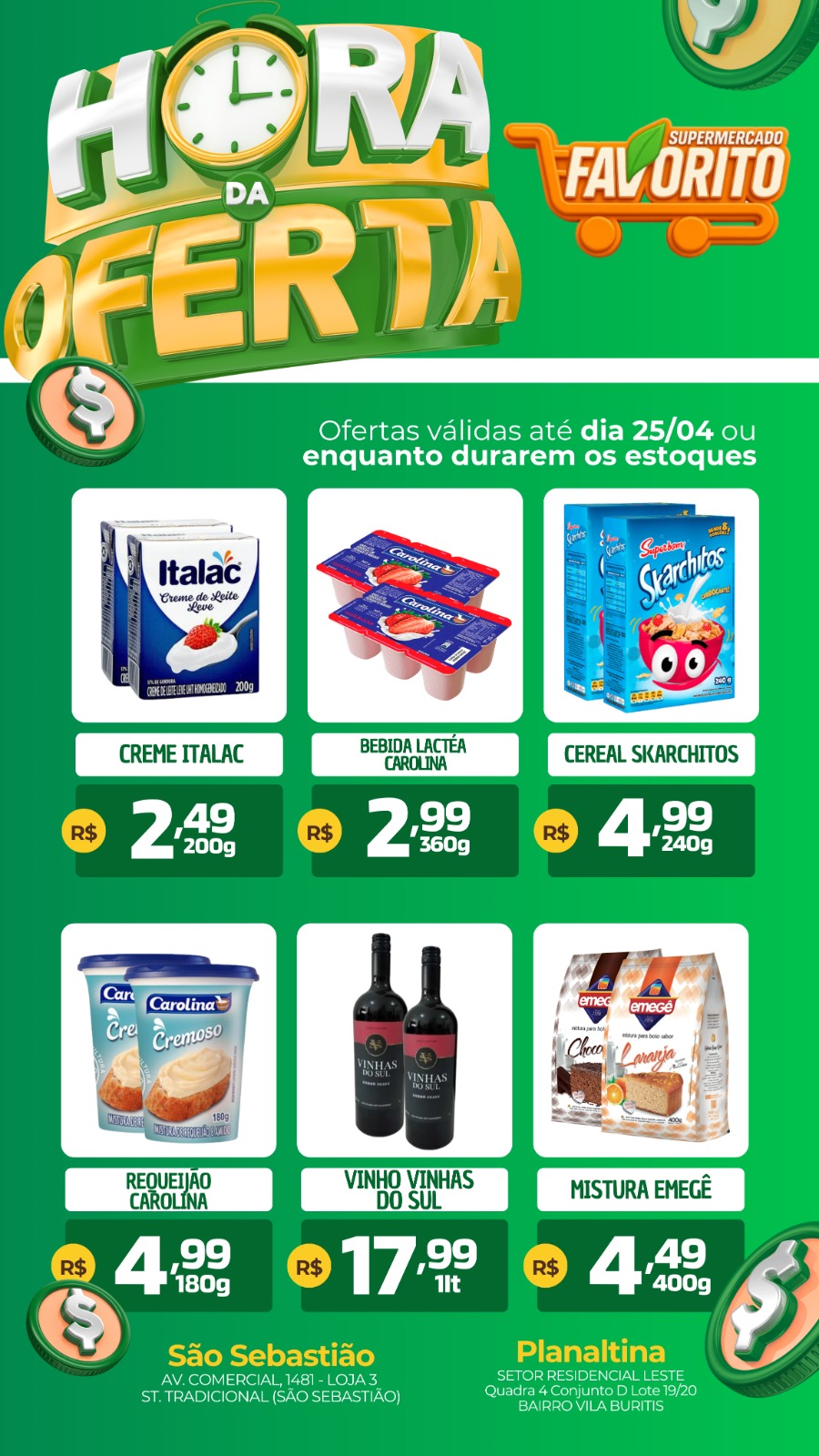 Ofertas Supermercado Favorito