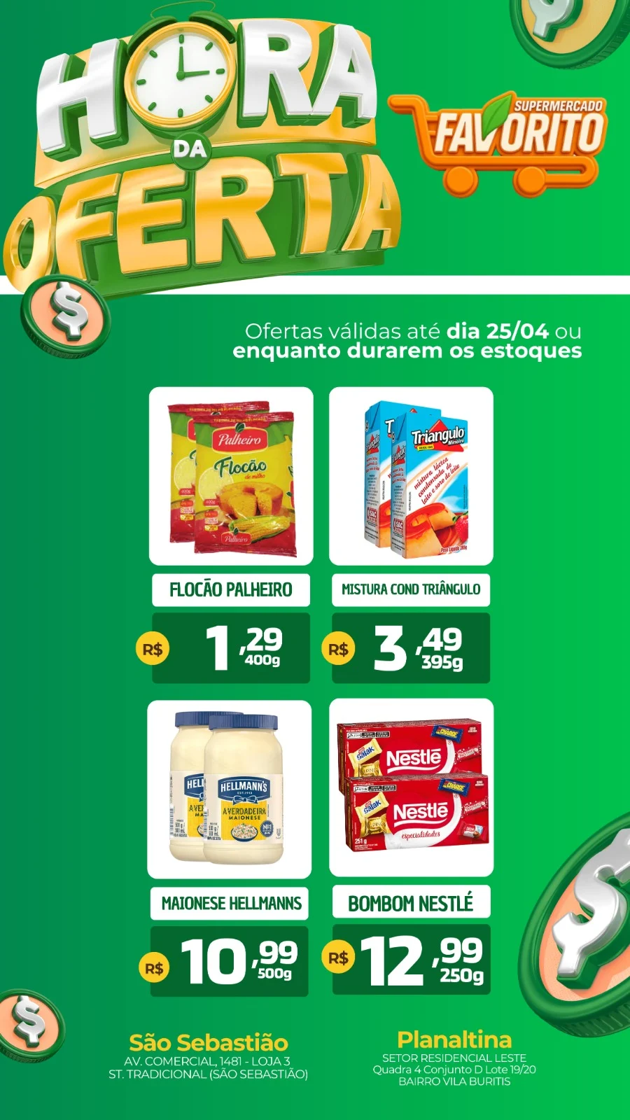Ofertas Supermercado Favorito