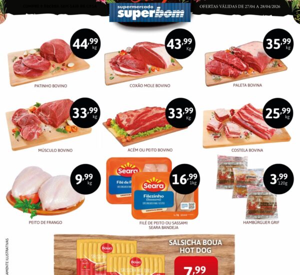 Ofertas supermercado superbom