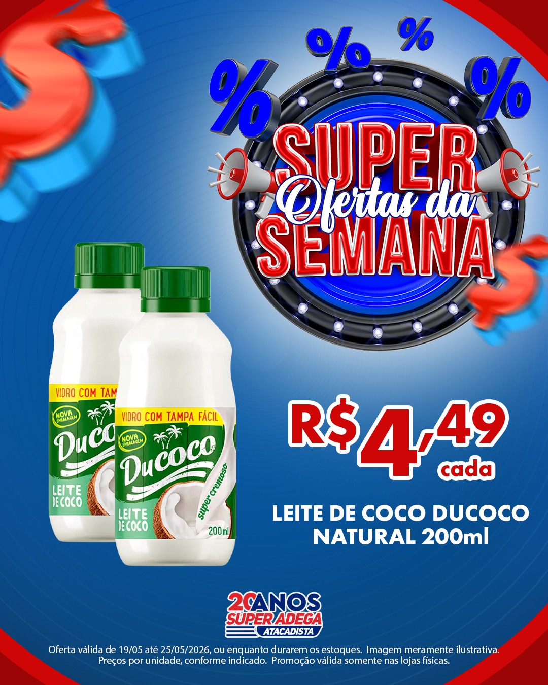 Ofertas atacadista super adega