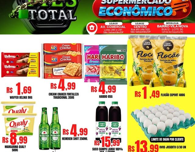 Ofertas supermercado mais econômico