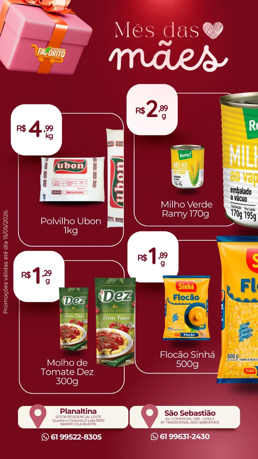Ofertas Supermercado Favorito