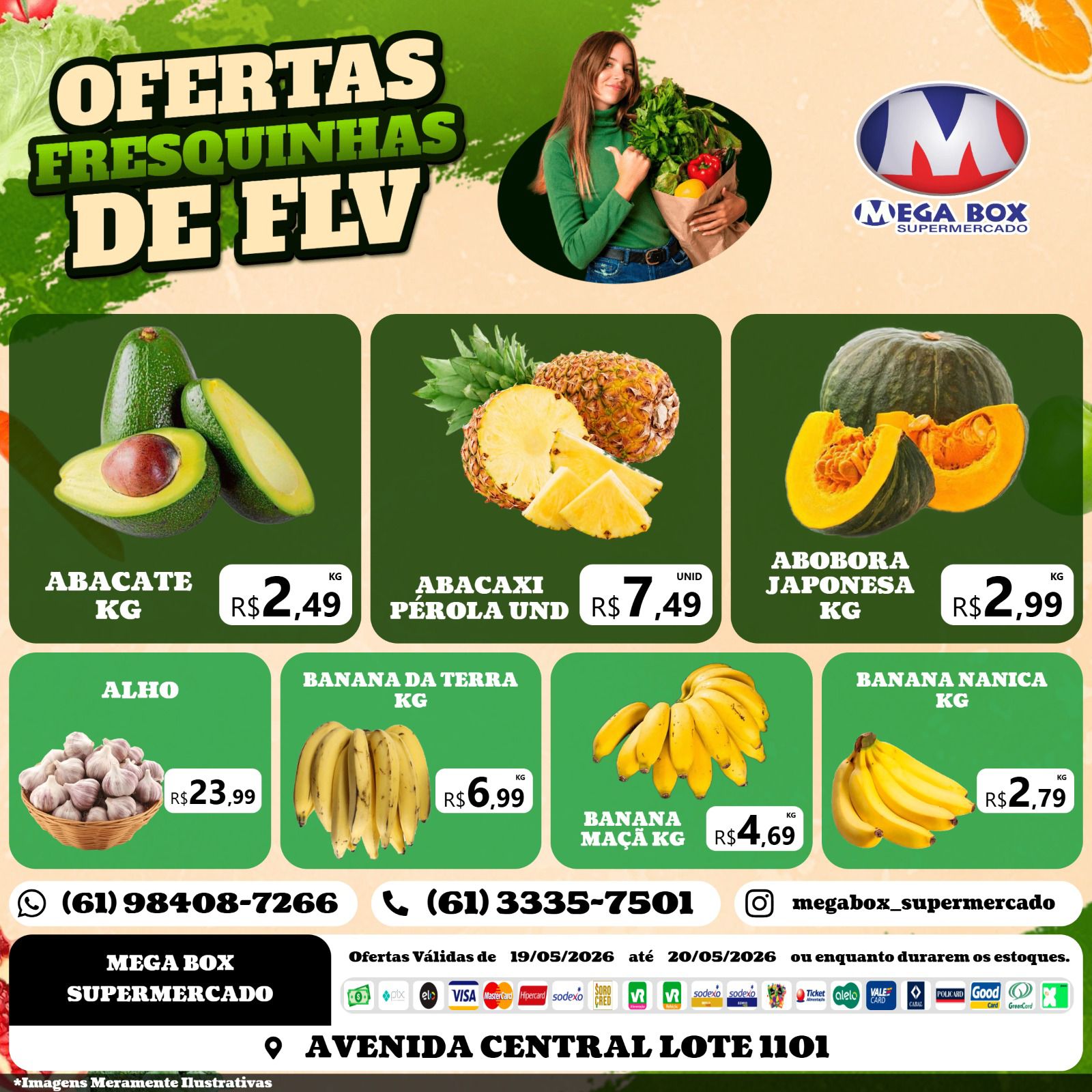 Ofertas supermercado mega box são sebastião df