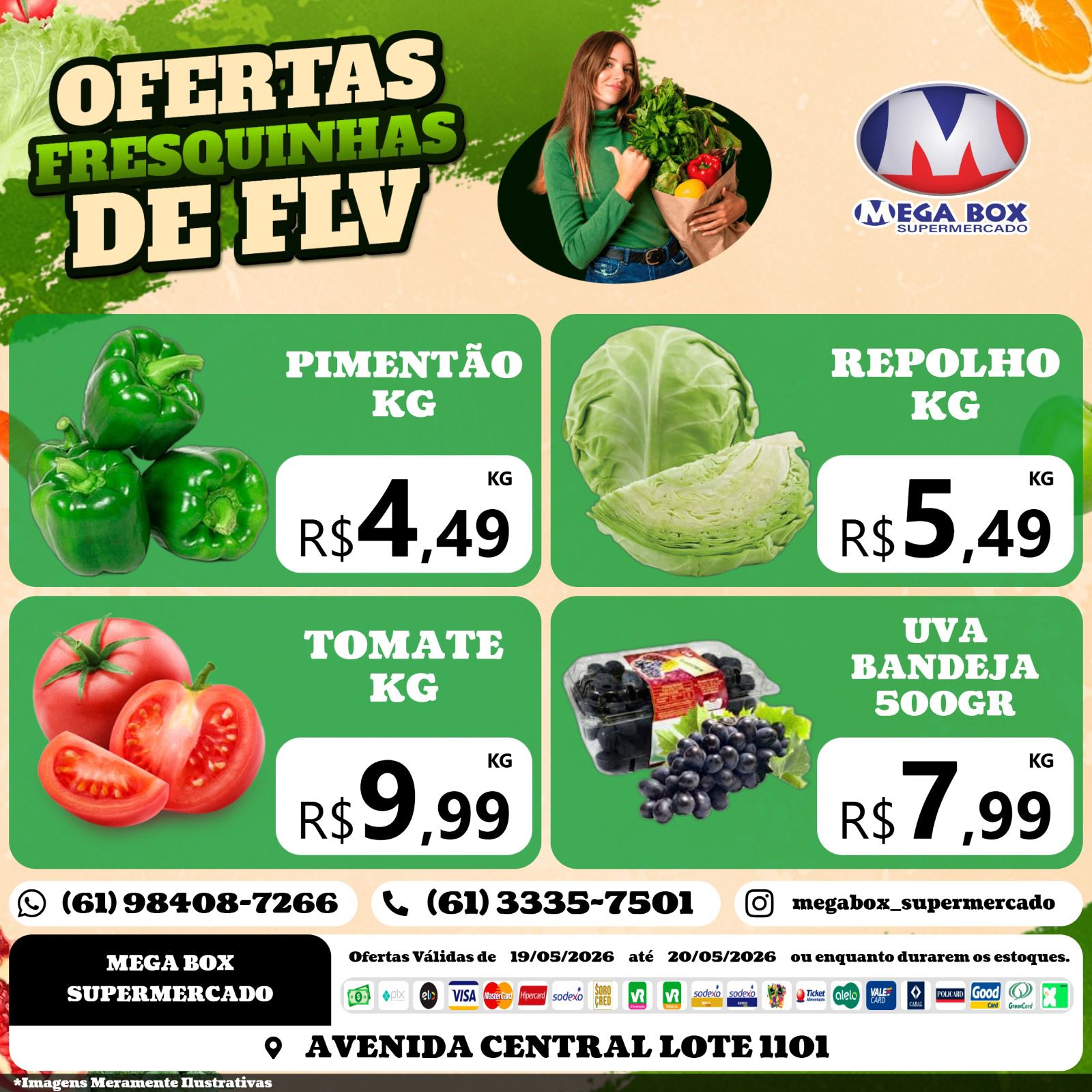 Ofertas supermercado mega box são sebastião df