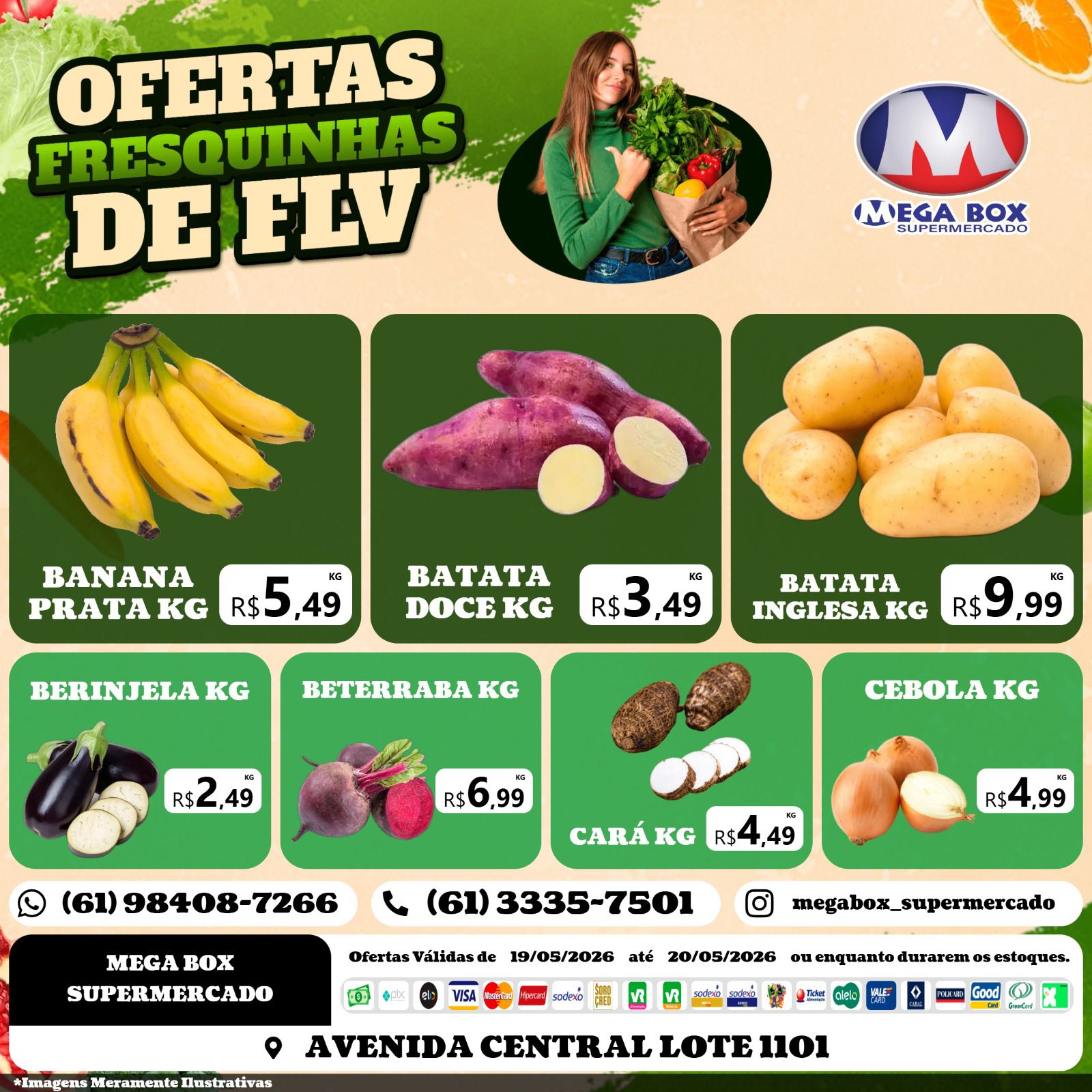 Ofertas supermercado mega box são sebastião df