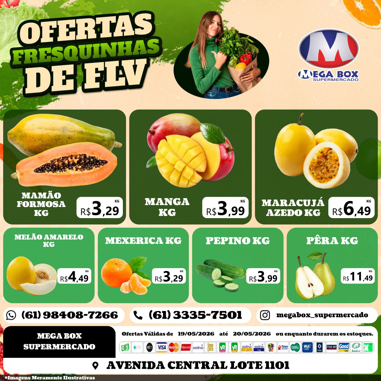 Ofertas supermercado mega box são sebastião df