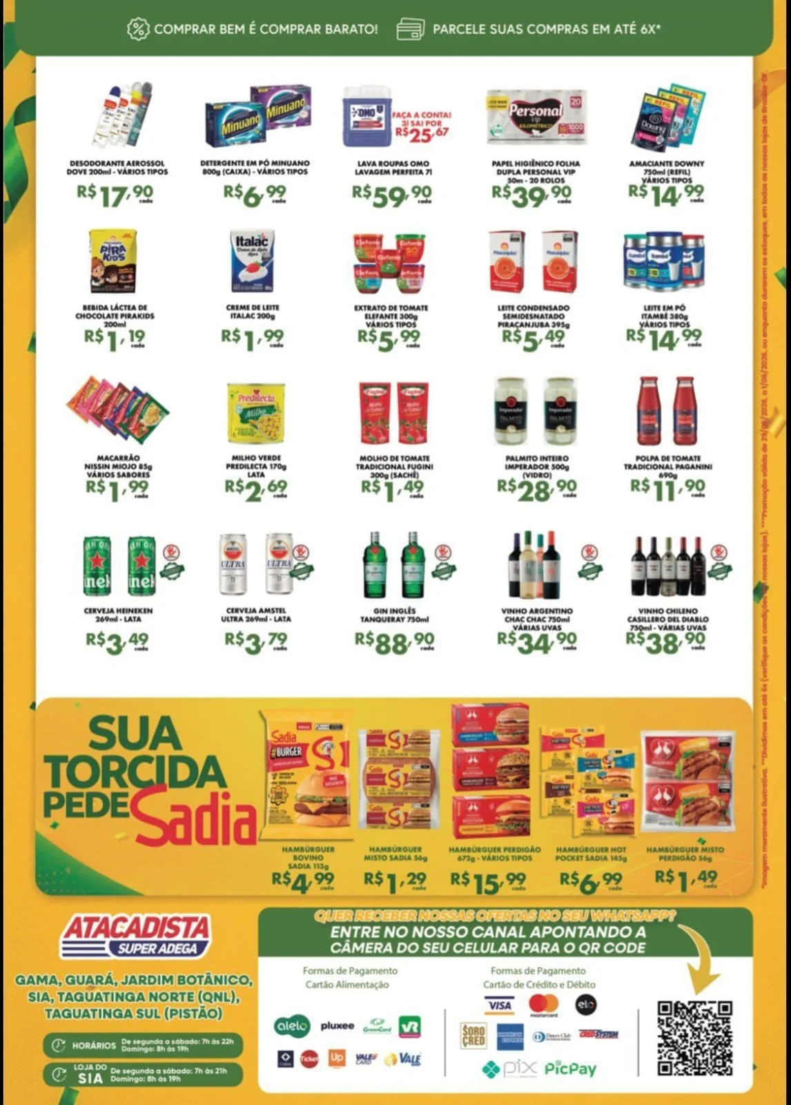 Ofertas atacadista super adega