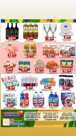Ofertas supermercado mais econômico