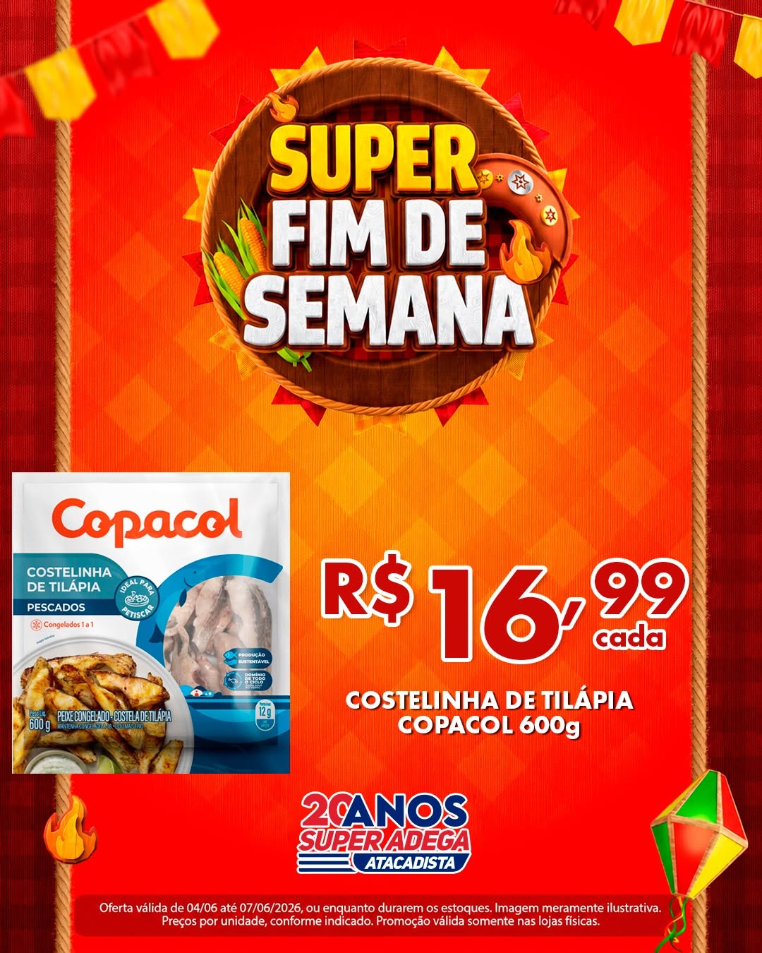Ofertas atacadista super adega