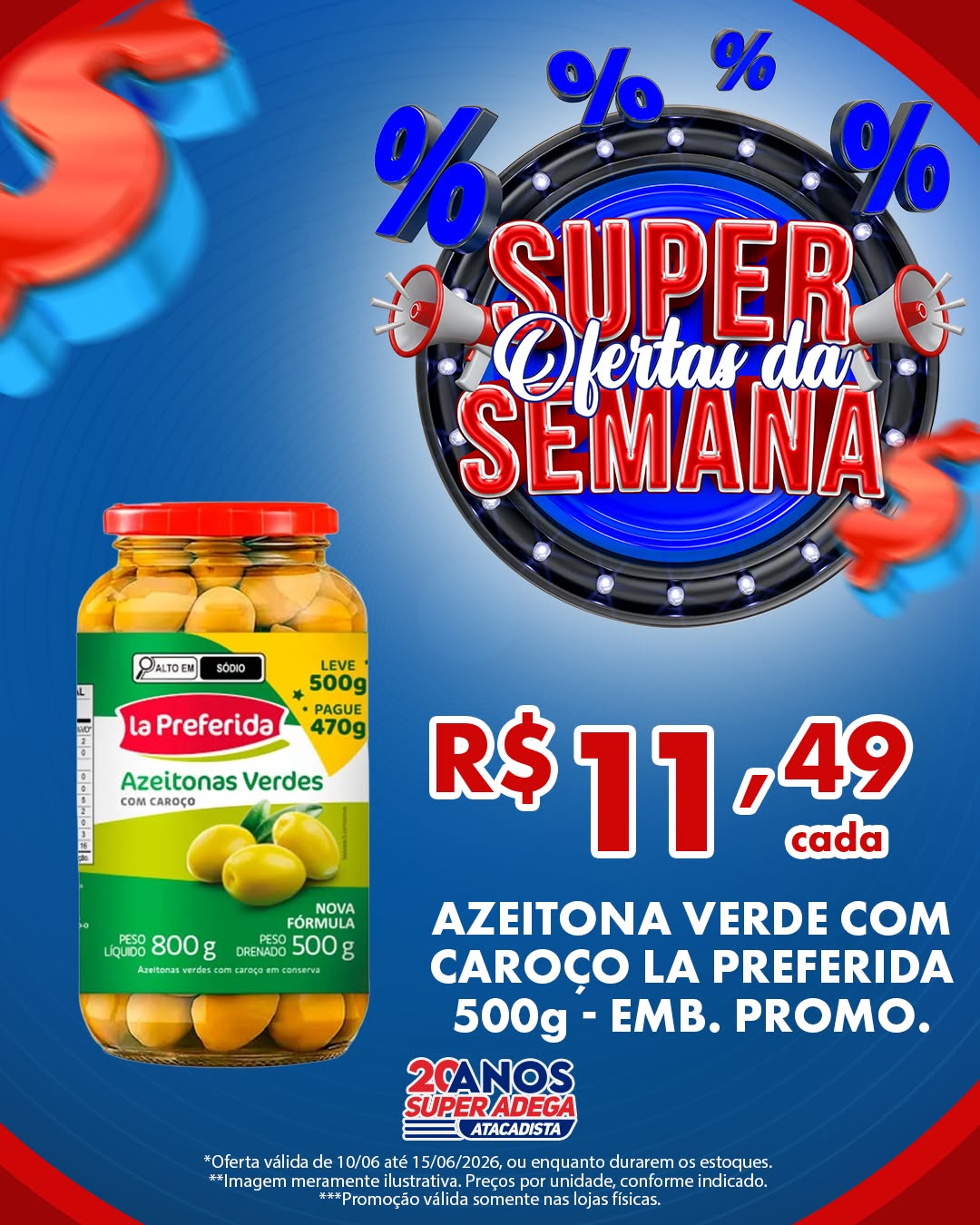 Ofertas atacadista super adega
