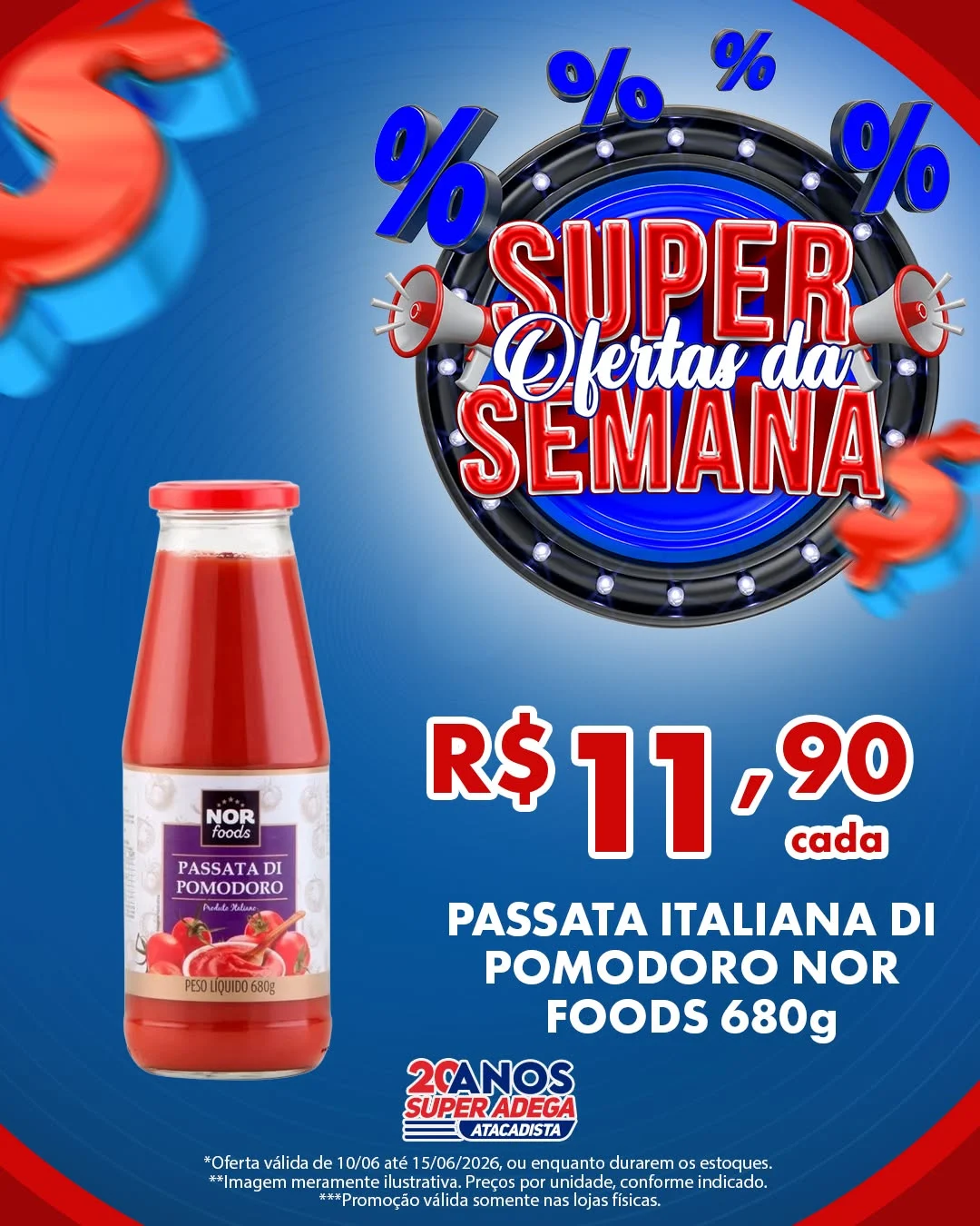 Ofertas atacadista super adega