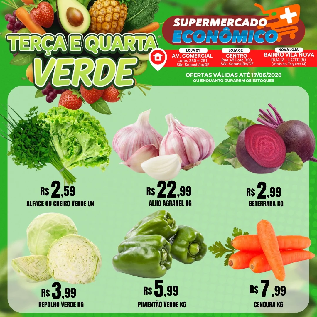 Ofertas supermercado mais econômico