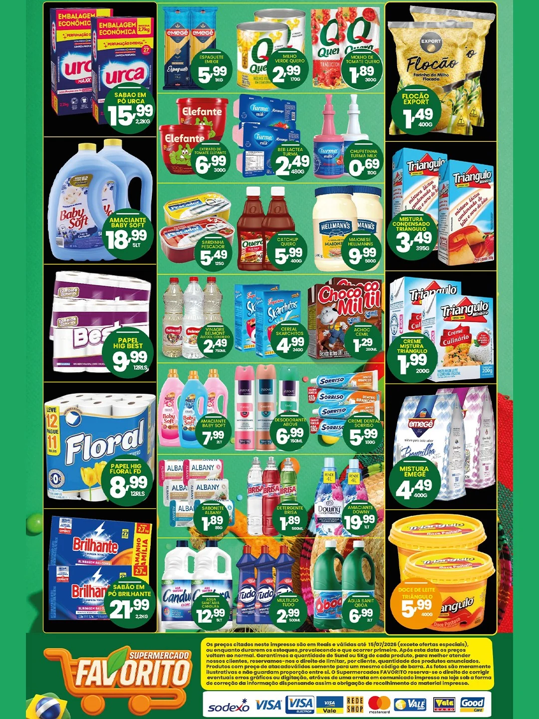 Ofertas Supermercado Favorito