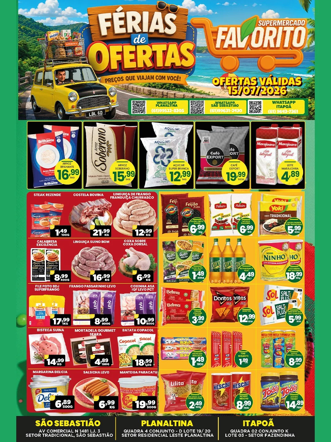 Ofertas Supermercado Favorito