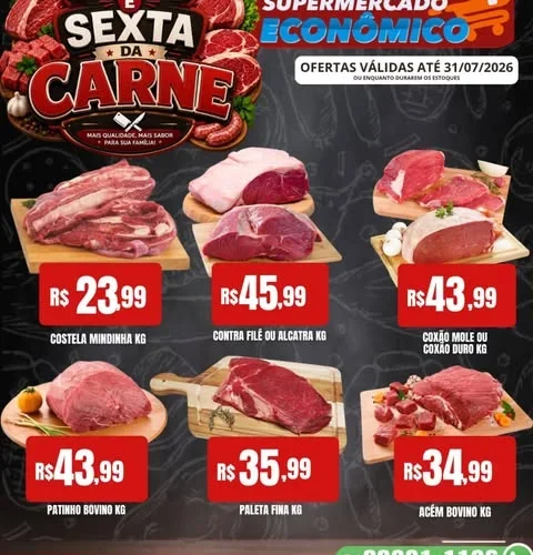 Ofertas supermercado mais econômico