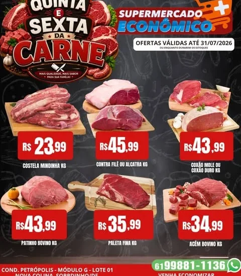 Ofertas supermercado mais econômico