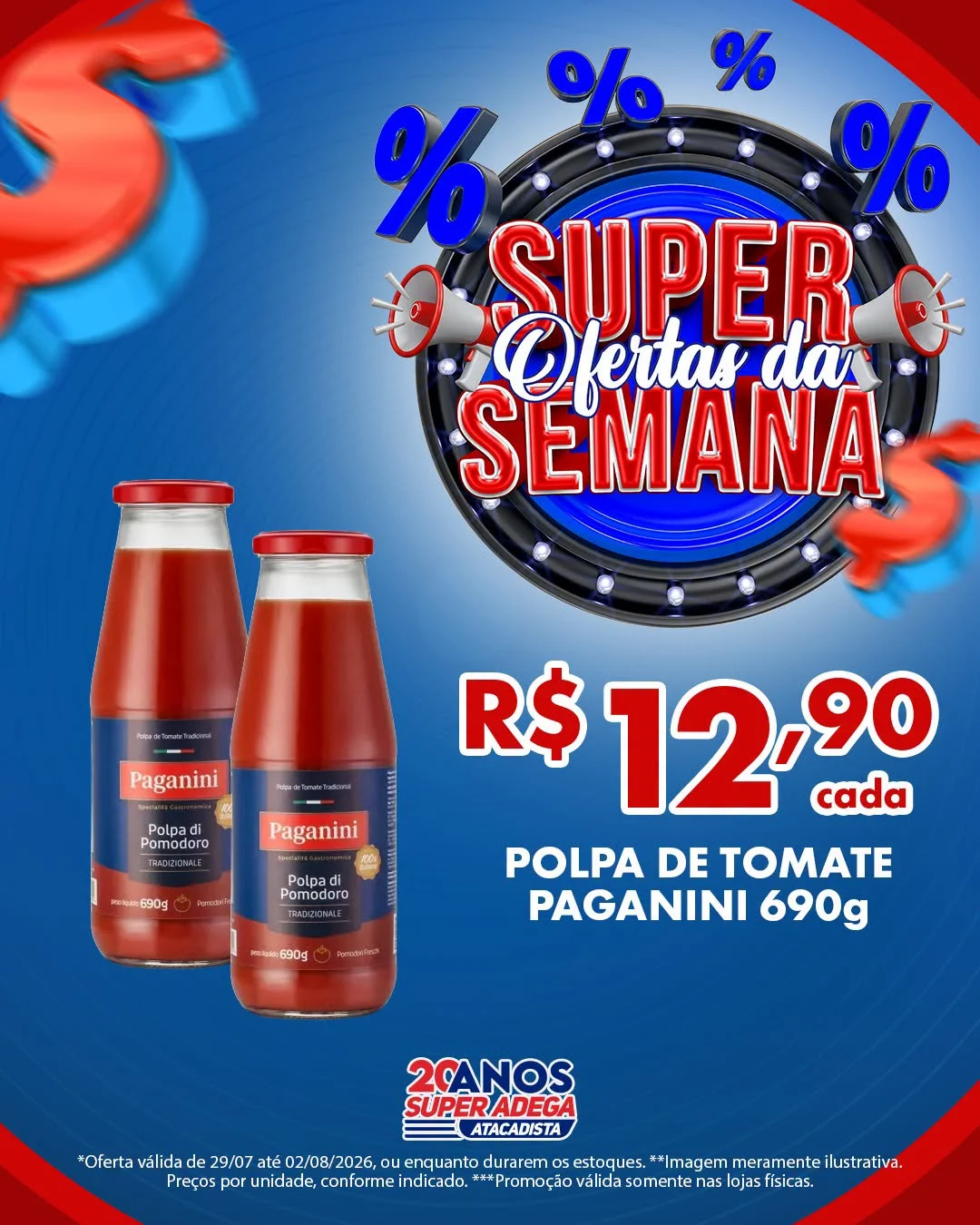 Ofertas atacadista super adega